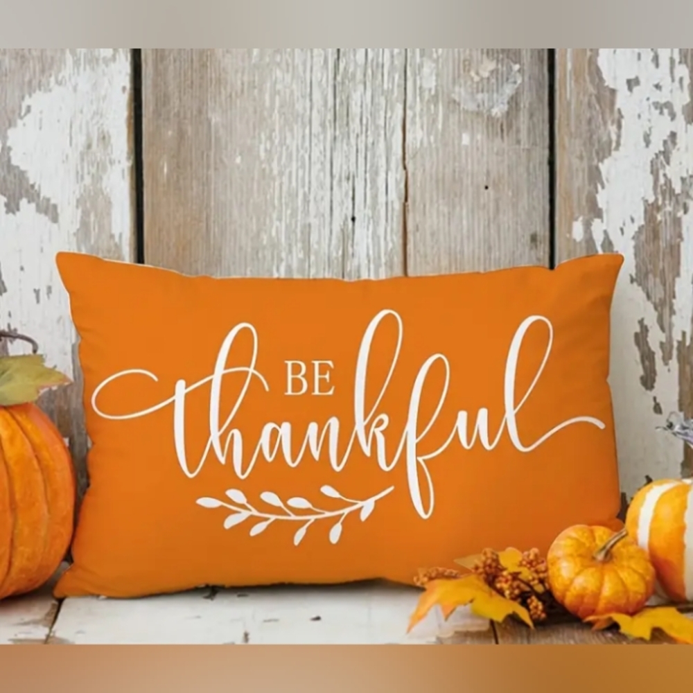 Thankful Pillow Cover